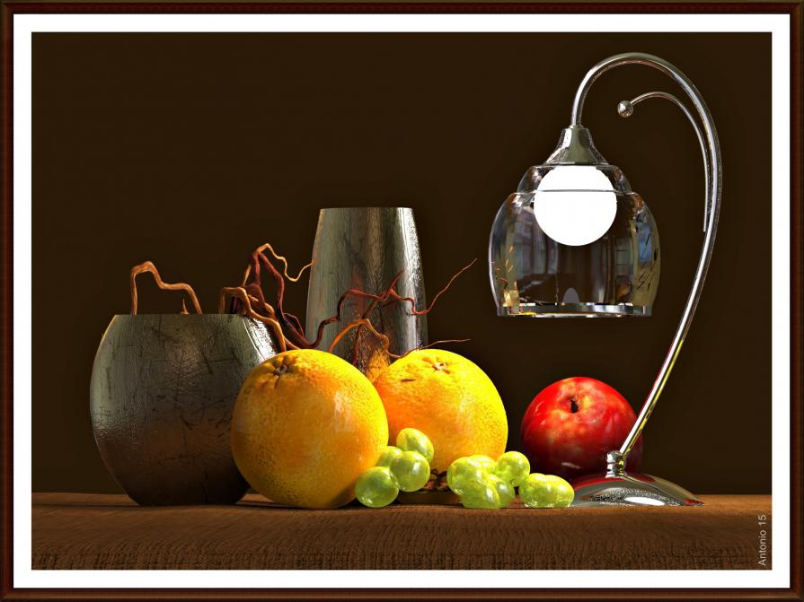 Natura Morta 17 ( virtuale 3D)