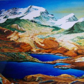 LG 0054 - Gran Paradiso - Lago di Trois becs - Piemonte