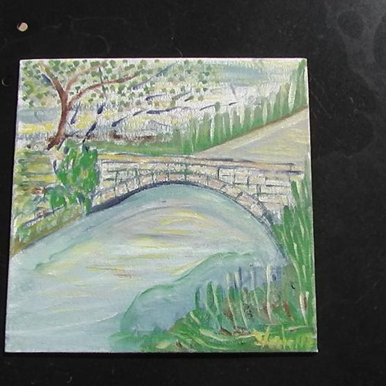  Pont sur les eaux calmes