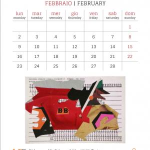 Presentation of desk calendar 2015 of Piero Lerda