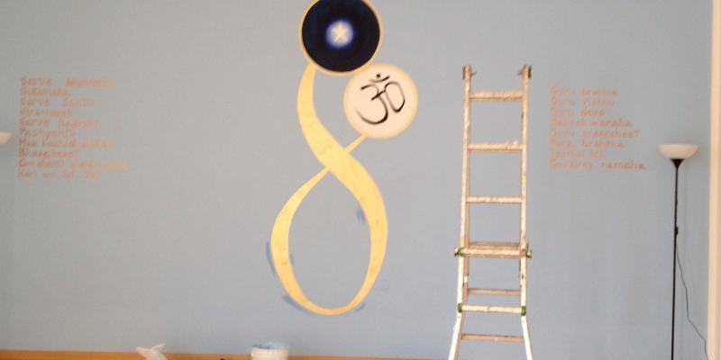 AFFRESCO "KRIYA YOGA ASHRAM" AFFRESCO "KRIYA YOGA ASHRAM"