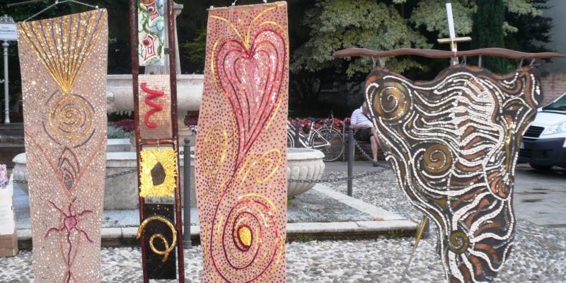 mostra all'aperto tutti i martedi