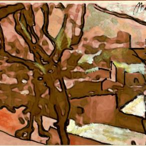 case fuori paese, primo pomeriggio