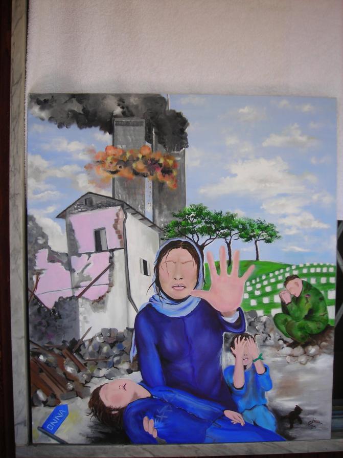 Universal pain, pietà moderna