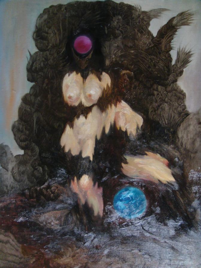 中国&738;年!402;术家王珑澔油画作&# 中国&738;年!402;术家王珑澔油画作&#