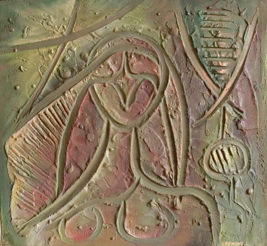 LONTANO ORIENTE (pitto/scultura)