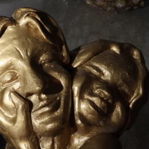 Beatriz com Bisa Yvonne Visconti