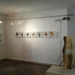 Art exhibition - The Golden Line in Sucha Beskidzka Art Gallery Castle