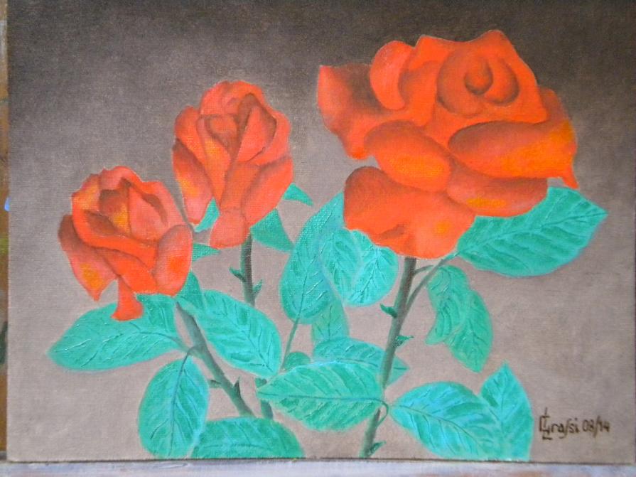 LG 0254 - Rose rosse