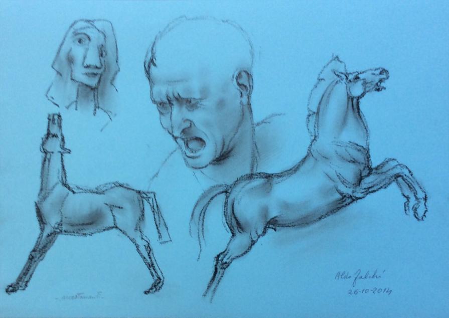 Accostamenti, Studio di Leonardo