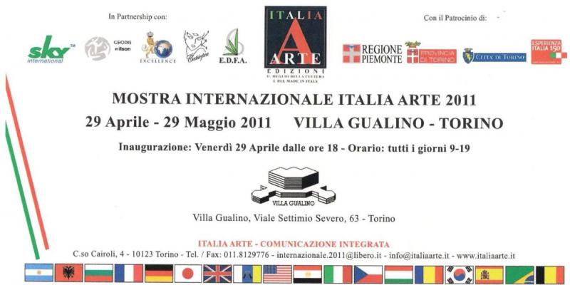 Mostra Internazionale Italia Arte 2011 Mostra Internazionale Italia Arte 2011