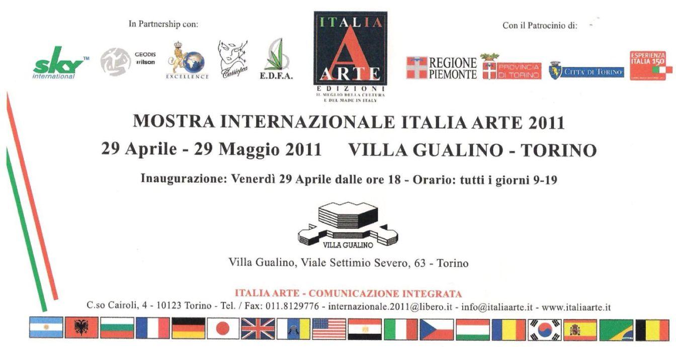 Mostra Internazionale Italia Arte 2011 Mostra Internazionale Italia Arte 2011