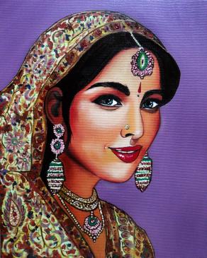 Rajasthani lady