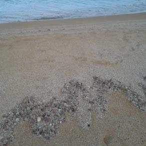 Messaggi evocati dalla sabbia