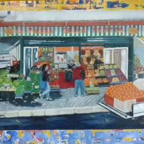 La piazza della frutta