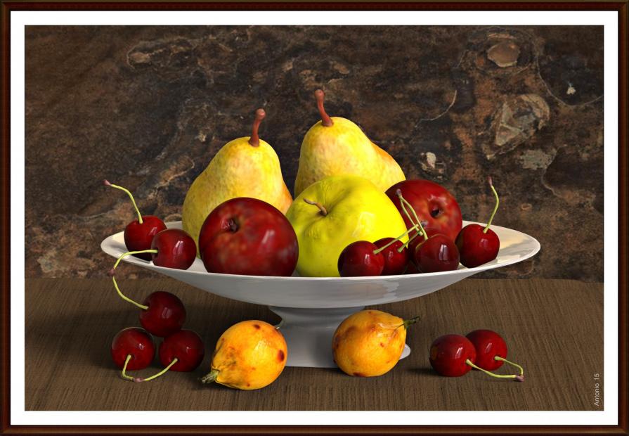 Natura Morta 15 ( virtuale 3D)