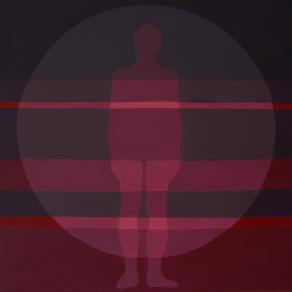 "La grande luna" - Sanremo 2016 - acrilico su tela