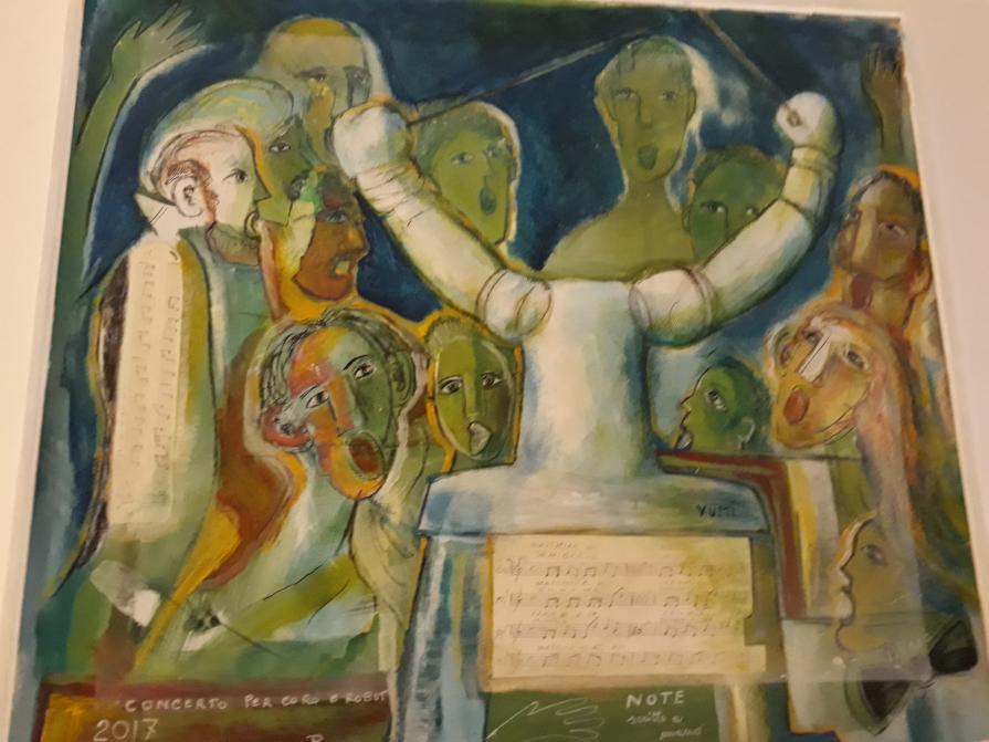 Yumi, concerto per robot e coro