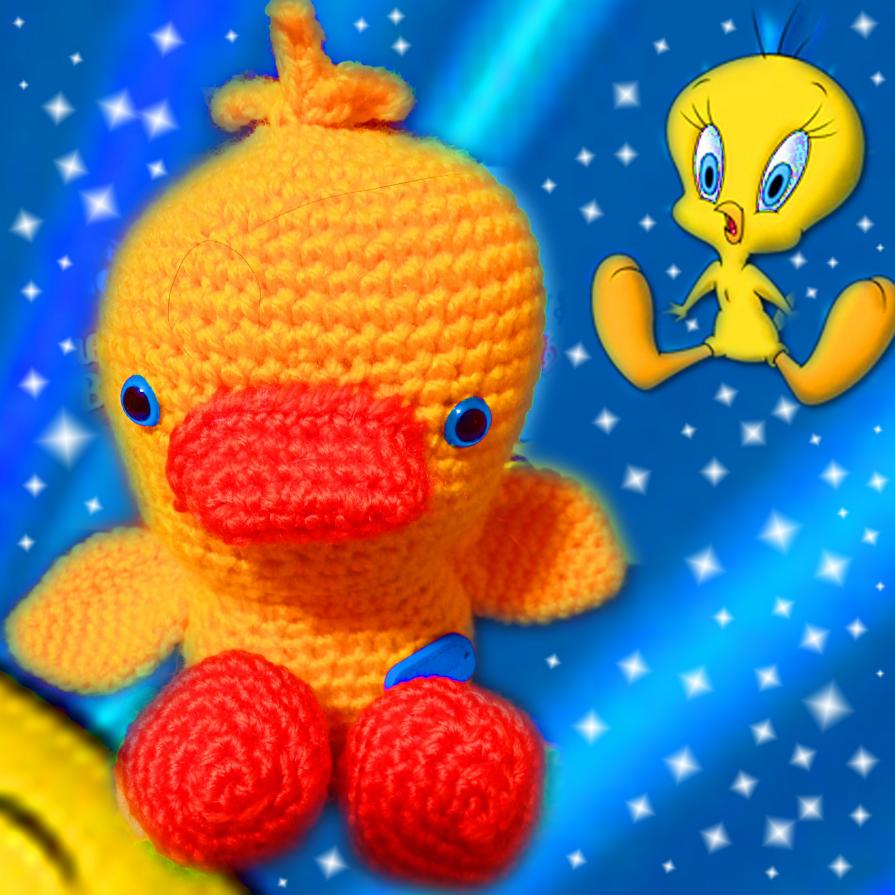 " IL PULCINO AMIGURUMI "...!!!