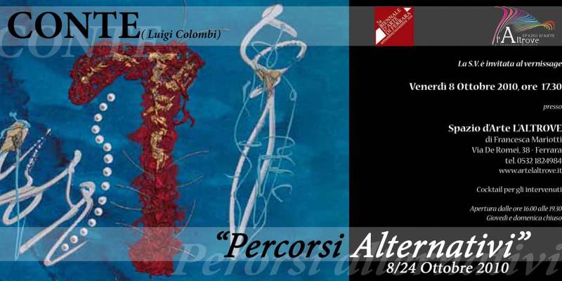 "PERCORSI ALTERNATIVI" di CONTE