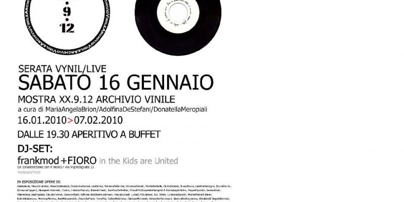 Percorso Espositivo di Vinili d'Arte