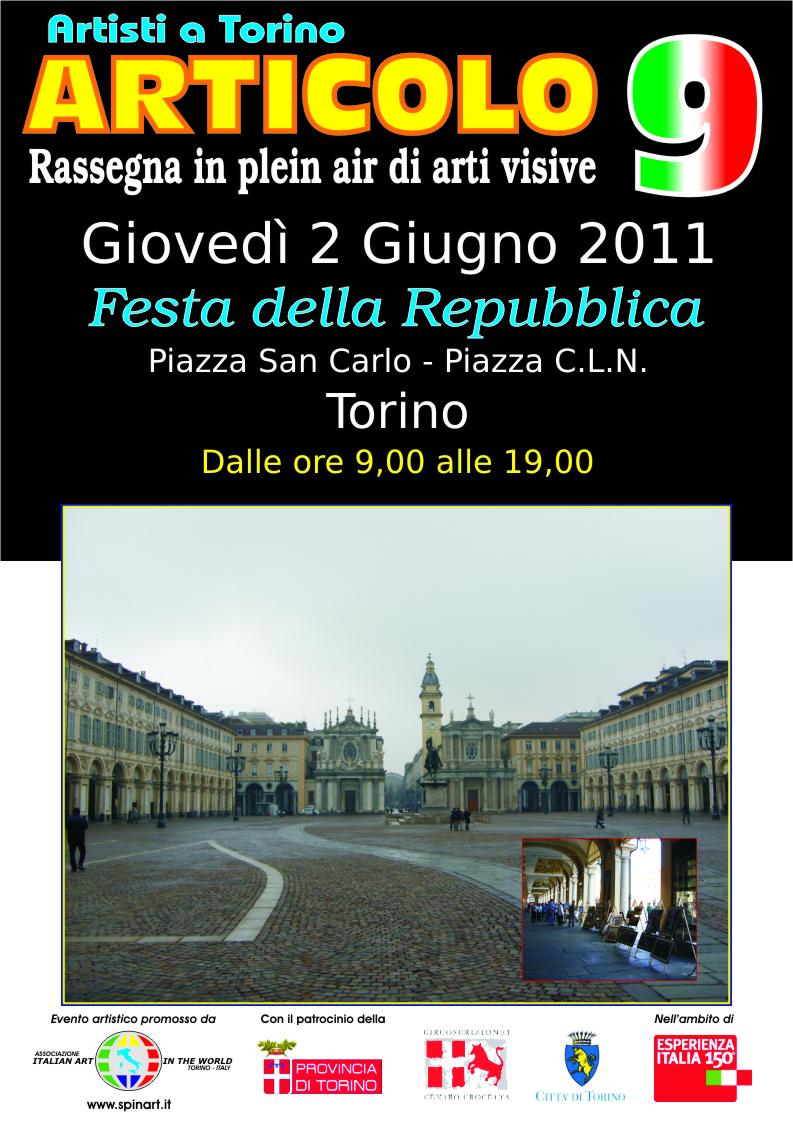 ARTICOLO 9 - ARTISTI A TORINO