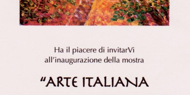 "ARTE  ITALIANA  CONTEMPORANEA"