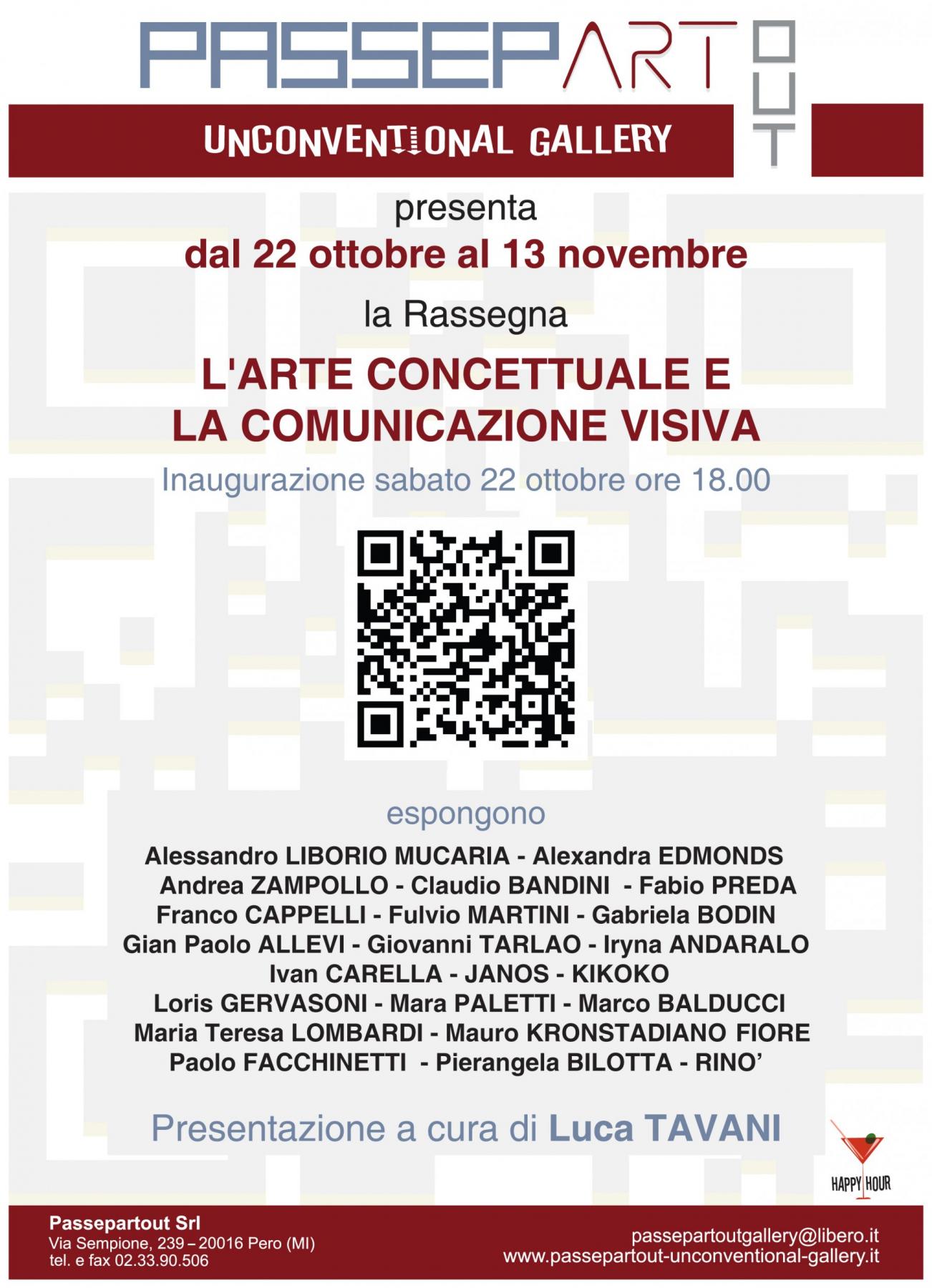 L' arte concettuale e la comunicazione visiva L' arte concettuale e la comunicazione visiva