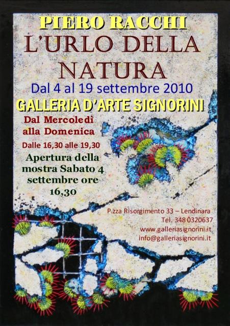 Piero Racchi L'urlo della Natura