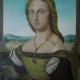 Copia di 'Dama con liocorno' di Raffaello Sanzio