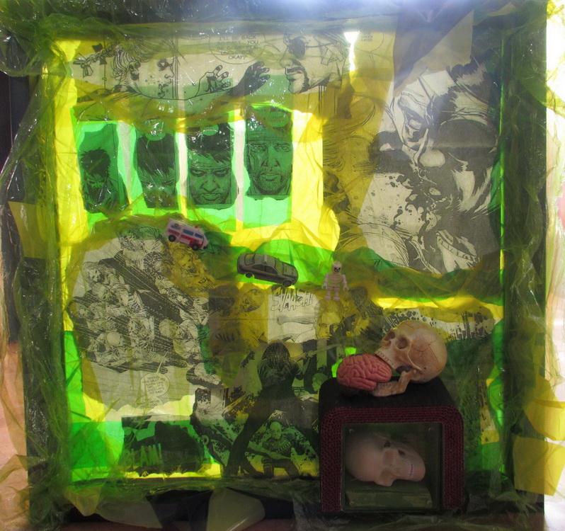 "Zombie 2" from series " Anatomy of zombie" "Zombie 2" from series " Anatomy of zombie"