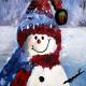 Happy snowman