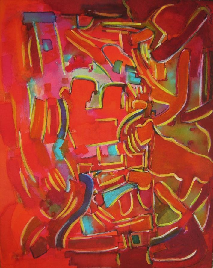 Quasi tutto roso ma della torre c'è una belle vista