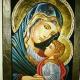 icona sacra "Madonna con Bambino"