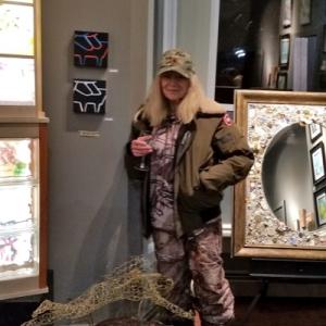 Carla Strozzieri is participating in the group art show "Shimmering" at the Gallery Ava, in Calicoon, NY.