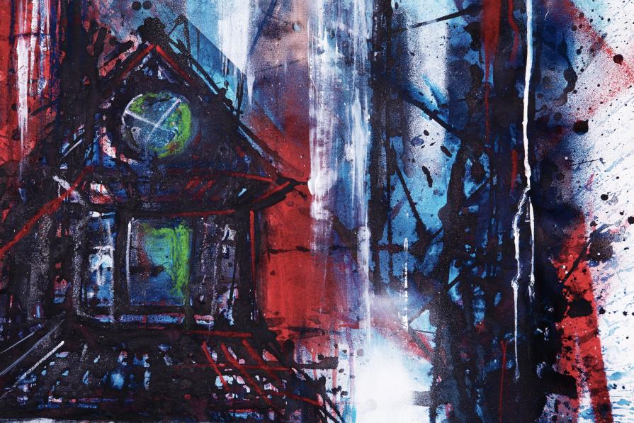 The ruins of Detroit..