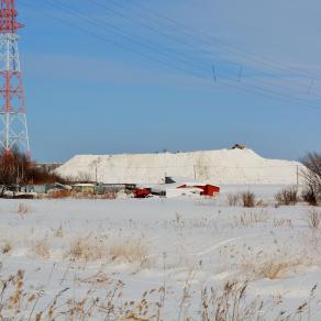 Snow Dumping Site 