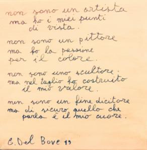 Biografia Gianfranco Del Bove.