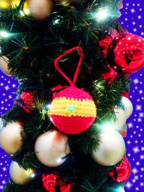 # Sfera di Natale amigurumi 21 # Sfera di Natale amigurumi 21