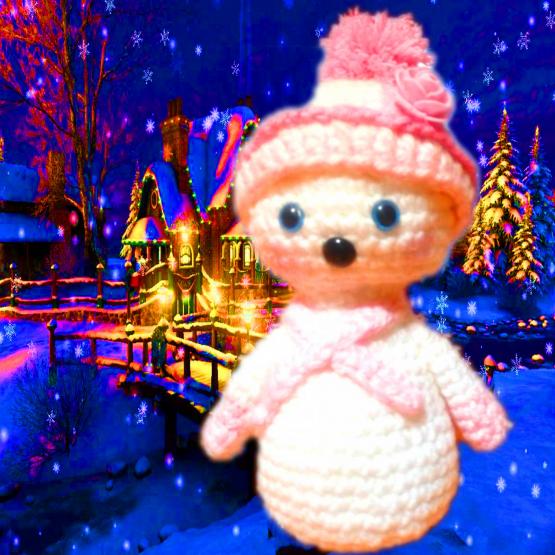 # PUPAZZO DI NEVE AMIGURUMI 51 # PUPAZZO DI NEVE AMIGURUMI 51