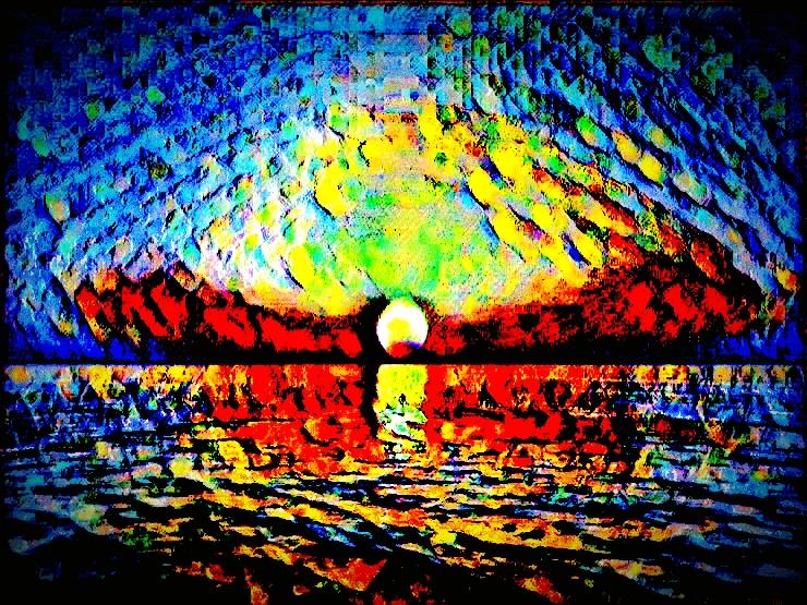  ...Il sole dipinge il cielo con i colori dell'anima...