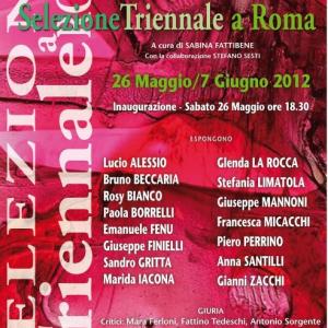 Selezione per la Seconda Edizione della Triennale a Roma