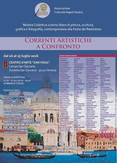 CORRENTI ARTISTICHE A CONFRONTO