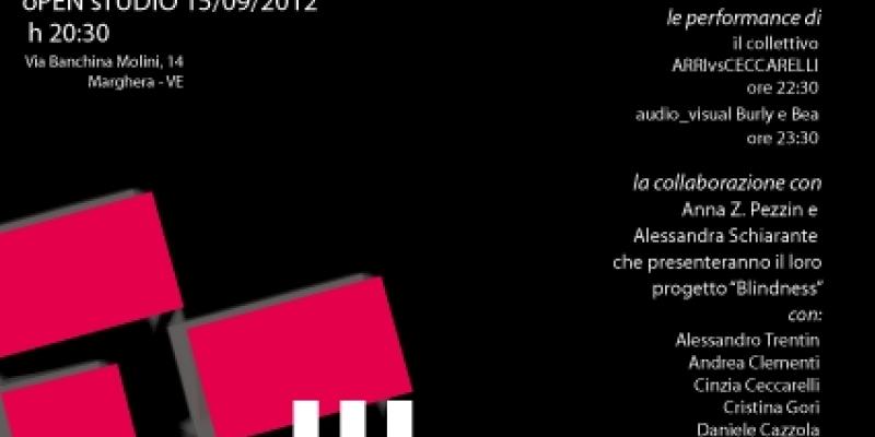 III° Open Studio Banchina Molini 14 III° Open Studio Banchina Molini 14