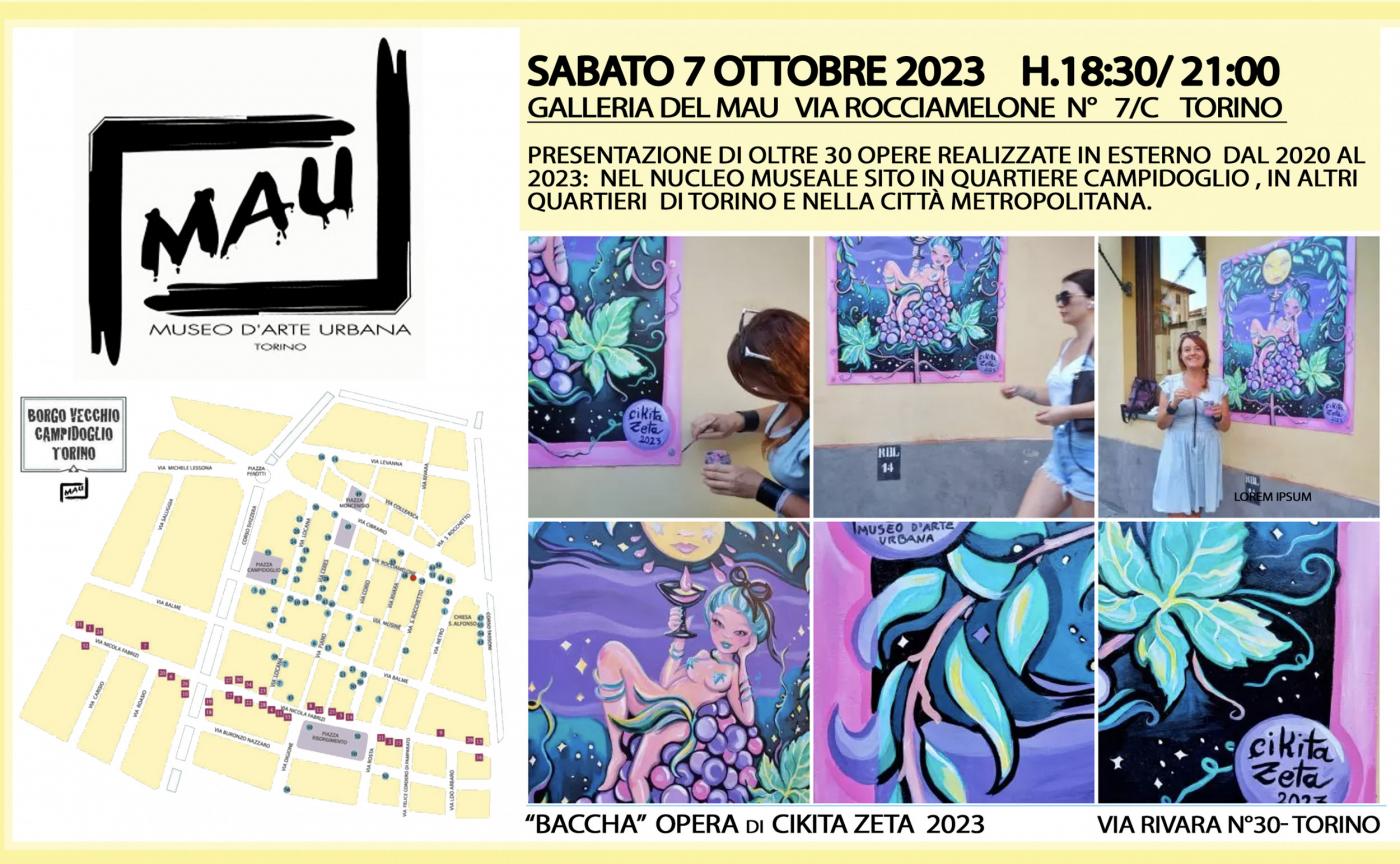 Museum of Urban Art 2023 Artwork by Cikita Zeta   