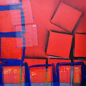 MOVI-RIQUADRI  in rosso