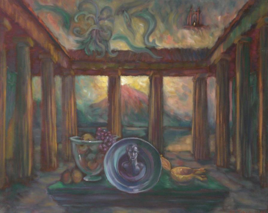 Last Supper in Pompeii.