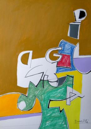 Spazio e oggetti in una struttura metafisica / Space and objects in a metaphysical structure