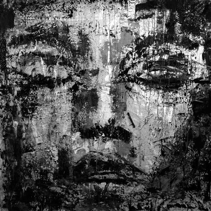 Fabio Modica | Gnosis: Loss - mixed media on canvas - cm 150x150 | 59x59 inches - 2014 | Lowe Gallery - USA