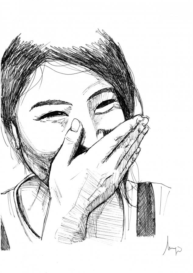 笑顔隠し (Egao kakushi-sorriso nascosto)